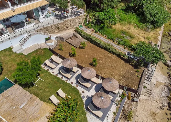 Paleokastritsa Pet Friendly Lodging and Hotels near Monastery of Paleokastritsa